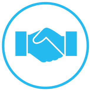 Handshake icon
